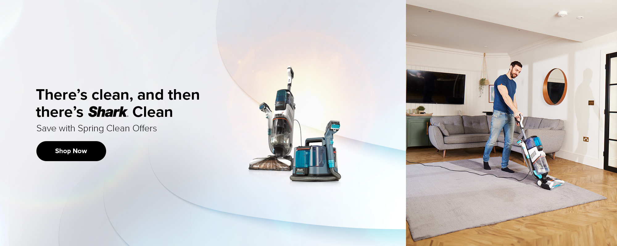 Save up to £130 with the latest offers on Shark Vacuum Cleaners
